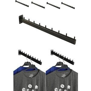 Manken İstanbul 5 Adet Duvara Monte Eğimli Askılık 40 cm