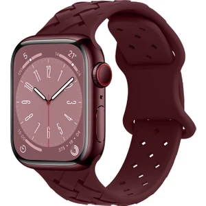 Cool Cold Apple Watch Seri Ultra 1/2  10 9 8 7 6 5 4 3 2 Se Uyumlu (42/44/45/46/49) mm Yeni Desen Silikon Kordon