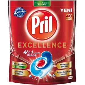 Excellence 4ü 1 Arada Bulaşık Makinesi Deterjanı 40 Kapsül