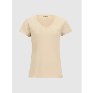 Ltb ASYON-X Kadın V Yaka Basıc Kısa Kol  T-shırt 1224800406089