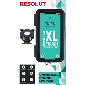 Suporte Motosiklet - Bisiklet Telefon Tutucu Kapalı Model 7 Inch Gidon Bağlantılı ( Xl Büyük Boy )