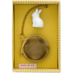 Pip Studio La Majorelle Beyaz Porselen Demleme Süzgeci 13 cm