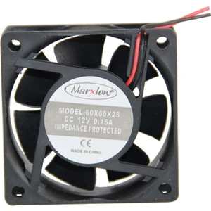 12V Dc 3 Kablo Fan 60X60X25MM