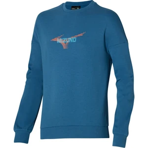 Graphic Crew Erkek Sweatshirt Mavi