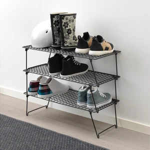 IKEA Katlanılabilir Ayakkabılık Mat Yeşil Renk Meridyendukkan 58X27 cm Pratik Raf