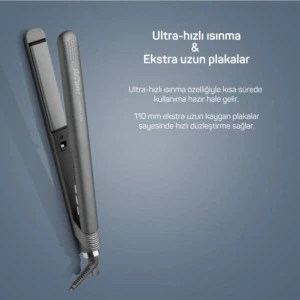 AR5077 Trendcare Ince Saç Düzleştirici - Antrasit