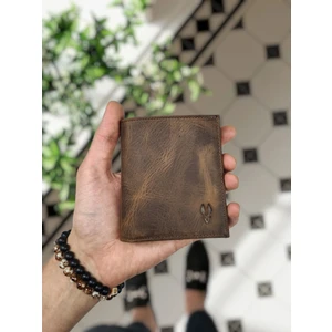 Visso Leather Visso 111 Cepli  Deri Cüzdan Isme Özel Bozuk Para Cepli Fermuarlı Çıtçıtlı Kadın Erkek Çanta