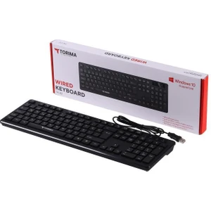 Tk-02 Kablolu Standart Q Klavye Siyah