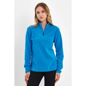 Yarım Fermuarlı Dik Yaka Polar Sweatshirt RD24KE057000