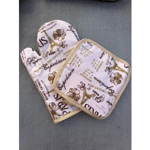 Yeni Çarşı Fırın Eldiveni ve Tencere Tutacağı Kalınlaştırılmış 2'li Set