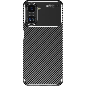 Kny Realme 10 4g Kılıf Karbon Desenli Lux Negro Silikon