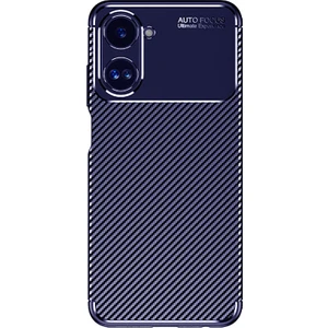 Kny Realme 10 4g Kılıf Karbon Desenli Lux Negro Silikon