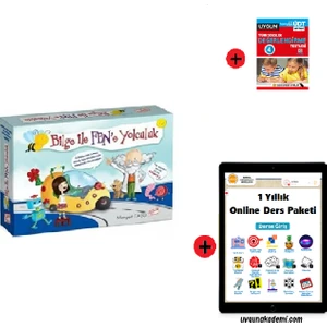 4. Sınıf Hikaye Seti Gizemli Bahçe Yayınları Bilge ile Fen'e Yolculuk + Sadık Uygun Yayınları 4. Sınıf Tüm Dersler Test Kitabı + 1 Yıllık Online Ders Paketi