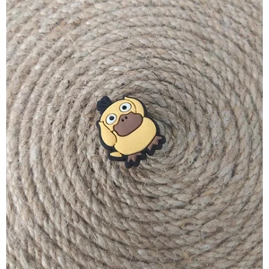 HD Marketim Terlik Ayakkabı Sandalet Tokası Silikon Pokemon Psyduck 1 Adet Tekli Terlik Süsü
