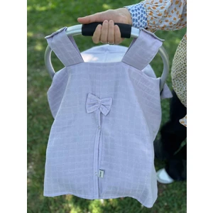 Run Baby Müslin Kumaş Çıt Çıtlı Puset Örtüsü  75 x 100 cm