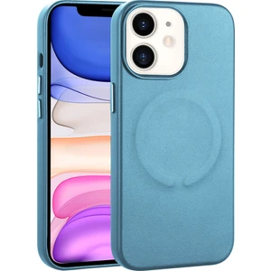 Apple Iphone 11 Kılıf Magsafeli Suni Deri Derix Kapak