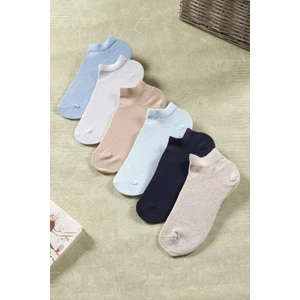 Zeynep Tekstil 5 Çift Unisex Kısa Çorap | Extra Soft Unisex Pamuklu Patik Çorap