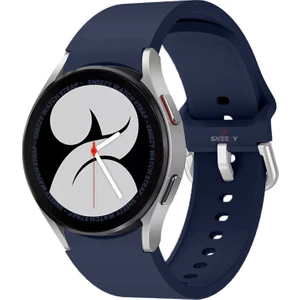 Samsung Galaxy Watch 4 5 Pro 40 42 44 45 46MM Uyumlu Orjinal Tasarım Kavisli Purelux Silikon Kordon
