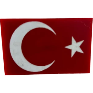 Türkiye Panjur Arması Kırmızı Vidalı