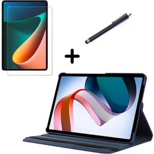 Xiaomi Mi Pad 5 11 Inç ile Uyumlu Tablet Kılıfı Ekran Koruyucu ve Kalem Seti