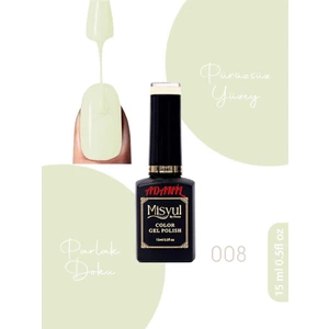 15 ml Misyul Profesyonel Buzul Yeşili Kalıcı Oje MIS-008