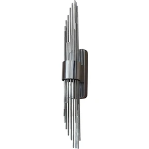 Pilli Angora  Duvar Aplik   (Gümüş / Nikel  Renk Kaplamalı) Semco Led Aydınlatma