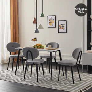 Enza Home Palladio Mutfak Masası - Beyaz