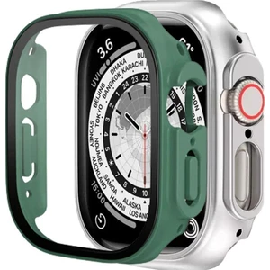 Apple Watch Ultra 49mm Sense Kasa ve Ekran Koruyucu Koyu Yeşil