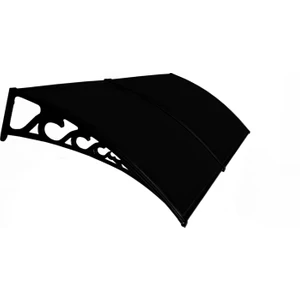 Pratik Sundurma Kapı Pencere Üstü 100x300 cm Siyah