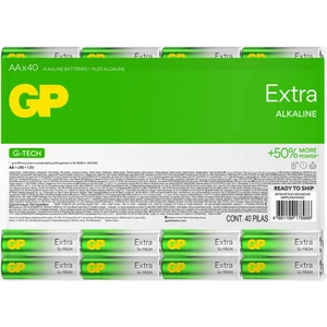 Gp R6 AA Boy Extra Alkalin Kalem Pil 40lı Paket 15AXET-2EUECS40