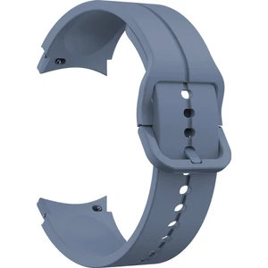 Samsung Galaxy Için 4 40MM / 44MM / Watch 4 Classic 42MM / 46MM / Izle 5 40MM / 44MM Silikon Silik Bant Yedek Bilek Kayışı Tokalı - Mavi (Yurt Dışından)