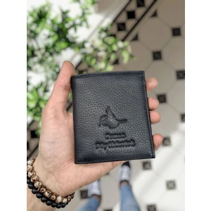 Visso Leather Visso 114 Deri Kimlik Bölmeli Fermuarlı Isme Kişiye Özel Cüzdan Çanta