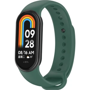 Xiaomi Mi Band 8 Mi Band 9 Uyumlu Akıllı Bileklik Silikon Kordon Kayış