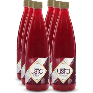 Büyük Usta Şalgam Acılı 1 lt 6'lı