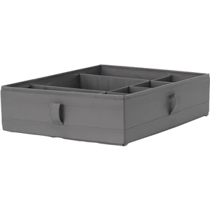 Çekmece Içi Bölmeli Kutu, Koyu Gri Renk 44X34X11 cm Takı-Kemer-Aksesuar Düzenleyici Organizer