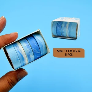 Dekoratif Bant Kağıt 5 Li Rulo Kutulu - Ocean Star