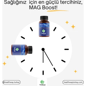 Magboost Magnezyum Bisglisinat Taurat Malat 60 Tablet