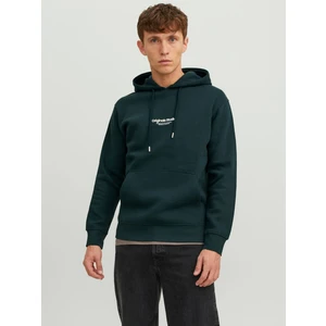 Jack & Jones Erkek Kapüşonlu Önden Cepli Sweatshirt 12241687