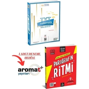 ÜçDörtBeş Yayınları TYT Matematik Paragrafın Ritmi Ösym Tarzında+ 1 Adet Aromat Deneme