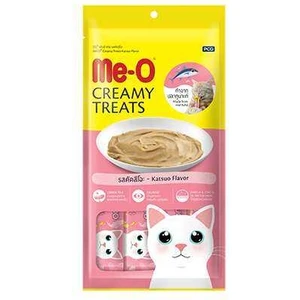 Me-O Creamy Çizgili Orkinos Balığı Kedi Ödülü 4X15GR