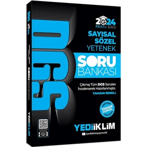 Yediiklim Yayınları 2024 ALES Sayısal-Sözel Yetenek Soru Bankası