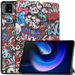 Xfashion Xiaomi Pad Için 6 Pu Deri Üçlü Stand Tablet Kılıf Otomatik Uyanma / Uyku Kapağı (Yurt Dışından)