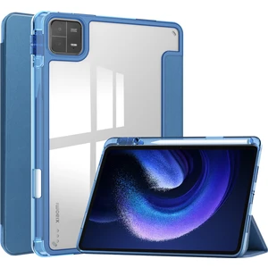 Xfashion Xiaomi Pad 6 / Pad 6 Için Pro Stand Tablet Kılıf Pu Deri + Tpu + Akrilik Net Akıllı Kapak (Yurt Dışından)