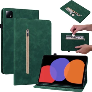Xfashion Xiaomi Pad Için 6 Otomatik Uyanma ve Uyku Stand Deri Kılıf Zipper Cep Tablet Kapakları (Yurt Dışından)