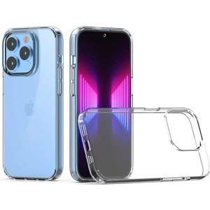 Apple iPhone 14 Pro Max Kılıf Cos Köşeleri Yükseltilmiş Darbe Korumalı Şeffaf Kılıf