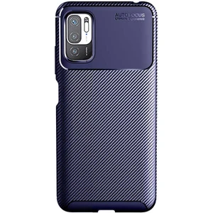 Xiaomi Poco M3 Pro Kılıf Karbon Fiber Desenli Silikon Kılıf