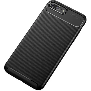 Apple iPhone 7 Plus Kılıf Karbon Fiber Desenli Silikon Kılıf