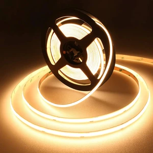 Ema Dükkan Cob Şerit LED Neon Gibi Yanan Yapışkanlı Şerit LED Cob Şerit LED 12 Volt Şerit LED