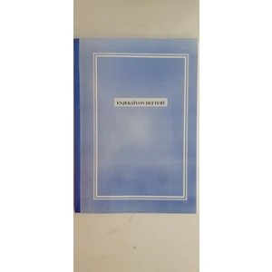 Kültür Matbaası Onamlı Enjeksiyon Defteri 400 Sayfa
