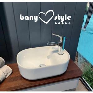 Cerastyle Aqua 42 cm Mini Lavabo Tezgah Üstü Çanak Lavabo